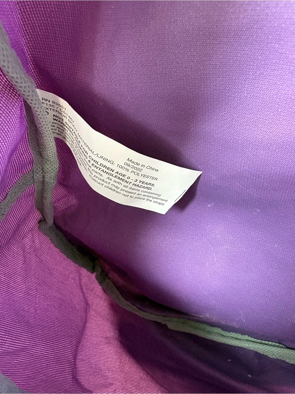 TrailMaker Purple Backpack NWT School Travel Daypack Adjustable Straps